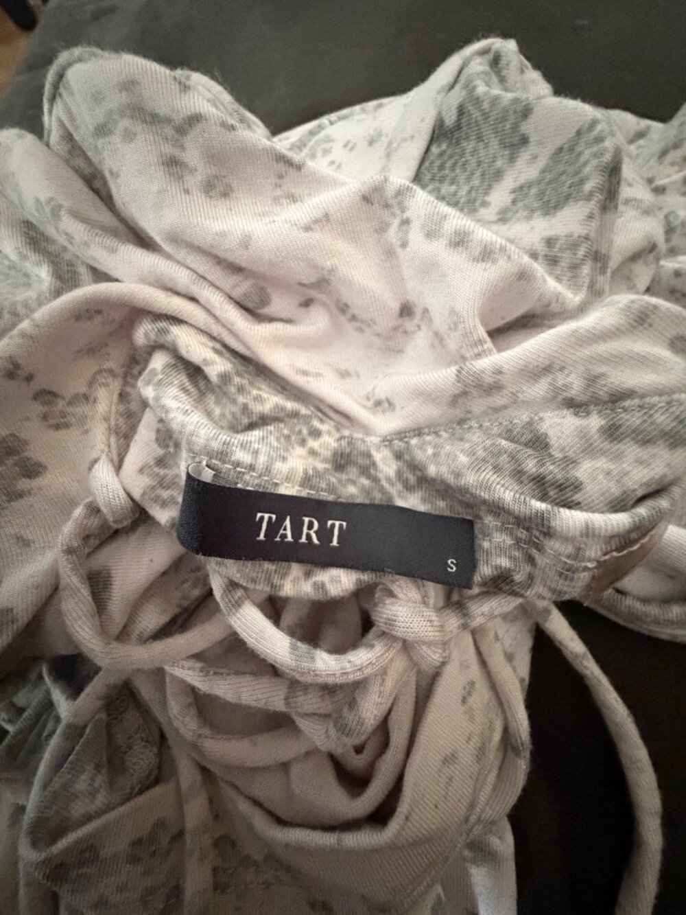 Tart Snake Print Halter Romper With Open Back Adjustable Tie Straps Size S - Picture 8 of 9